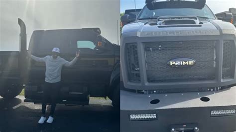 IN PHOTOS: Deion Sanders shows off swanky new Ford F-650 supertruck