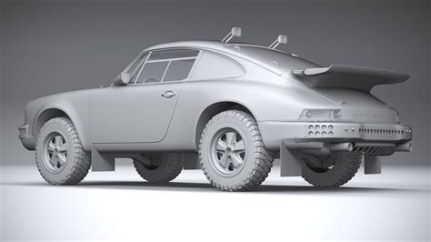 Porsche 911 953 Dakar 1984 - 3D Model by SQUIR