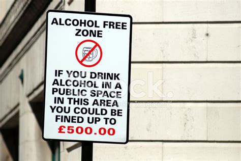 Alcohol Free Zone Sign Stock Photo | Royalty-Free | FreeImages