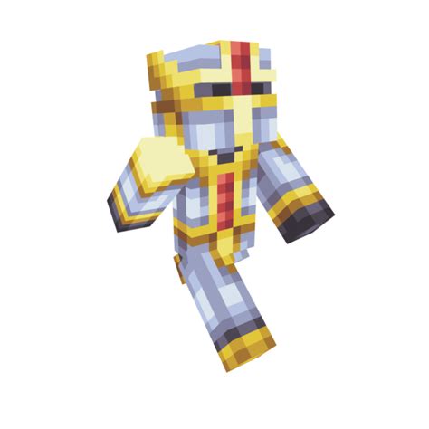 Terraria: Hallowed Armor (Mask / Melee Set) Minecraft Skin