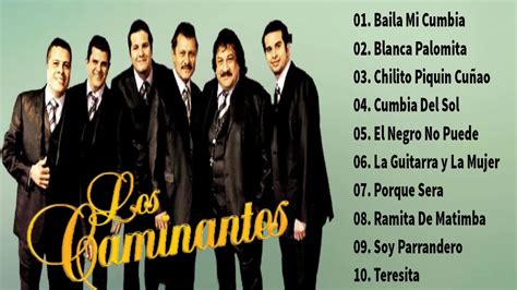 Los Caminantes HN - 10 Super Cumbias (Disco Completo) - YouTube