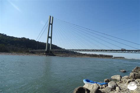 Chisapani bridge Karnali river West nepal - BARDIA HOMESTAY NEPAL