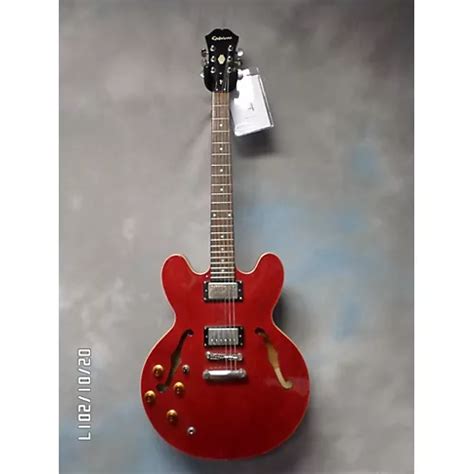 Used Epiphone Dot Left Handed Hollow Body Electric Guitar | Guitar Center