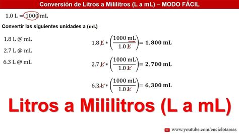 Conoce la respuesta: mililitros en un litro ¡Desvelado!