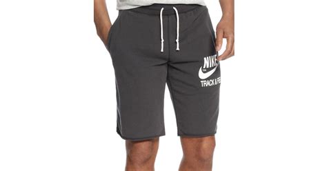 Nike Track and Field Alum Shorts in Gray for Men | Lyst