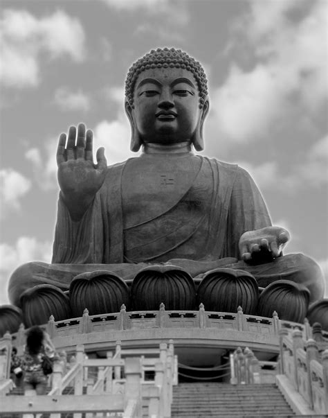 Tian Tan Buddha, also known as the Big Buddha, is a large bronze statue of a Buddha, completed ...