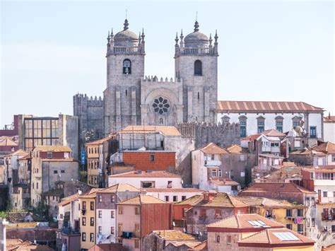 Porto Cathedral editorial image. Image of europe, oporto - 64129540