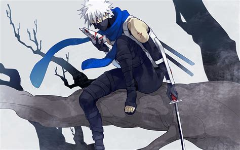 🔥 Download Kakashi Anbu Mask Uniform Sharingan Anime HD Wallpaper 7n by ...