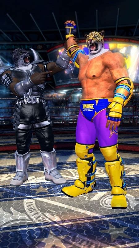 Tekken Tag Tournament 2 Armor King and King In the Ring Characters Screenshot