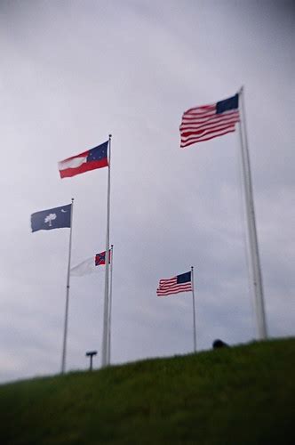 Flags over Fort Sumter | Some of the many flags that have fl… | Flickr