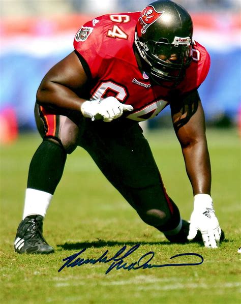 Autographed RANDALL MCDANIEL 8X10 Tampa Bay Buccaneers Photo - Main ...