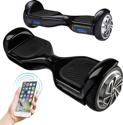 AeroBoard Two-Wheeled Electric Skateboard 6.5"Self-Balancing Scooter with Built-in Bluetooth ...