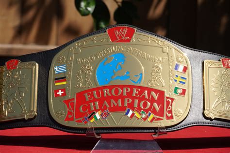 WWE European Championship Replica Review - WWE Shop | hXcHector.com