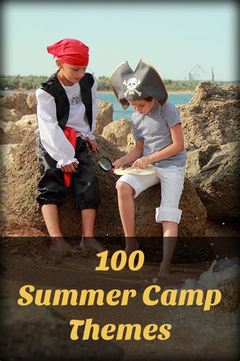 100 Summer Camp Themes - Summer Camp Programming