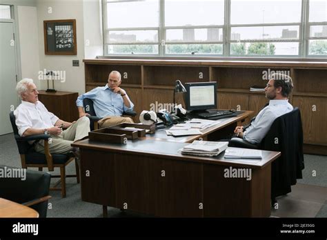 JOHN SLATTERY, MICHAEL KEATON, LIEV SCHREIBER, SPOTLIGHT, 2015 Stock ...