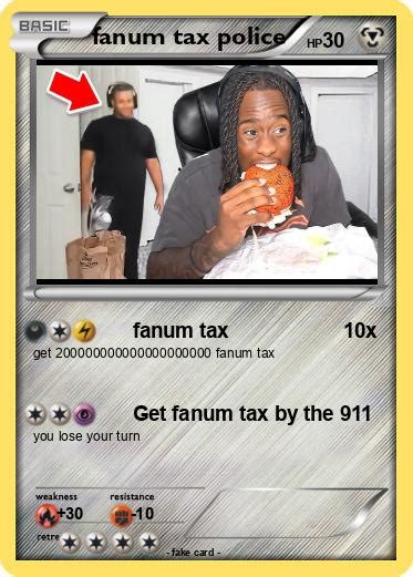 Pokémon fanum tax police - fanum tax - My Pokemon Card