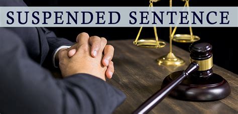 What is a Suspended Sentence - Michigan Criminal Defense