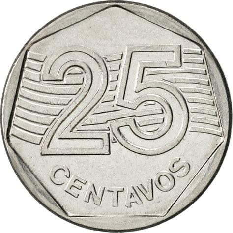 25 Centavos Brazil 1994-1995, KM# 634 | CoinBrothers Catalog