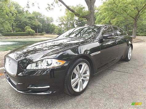 2011 Ebony Black Jaguar XJ XJL #106590854 | GTCarLot.com - Car Color Galleries