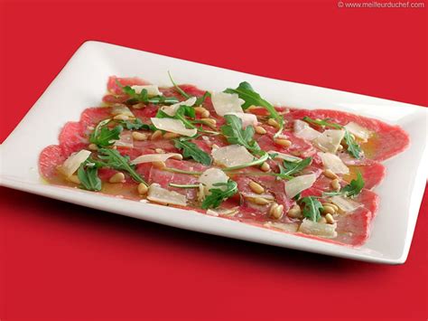 Beef Carpaccio - Recipe with images - Meilleur du Chef