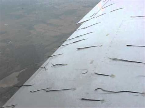 Wing root vortex generators on a Piper PA32 (tuft testing) - 25 degrees flaps - YouTube