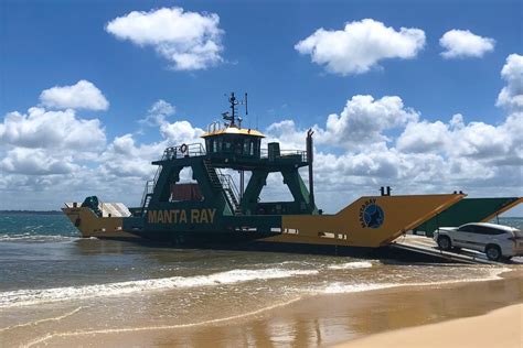 Inskip Point Ferry to K'gari (Fraser Island) - Fraser-Tours.com