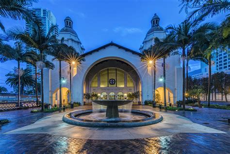 Santa Fe Train Station And Depot In San Photograph by Rob Tilley - Fine Art America