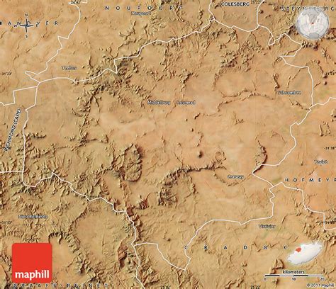 Satellite Map of MIDDELBURG (CAP