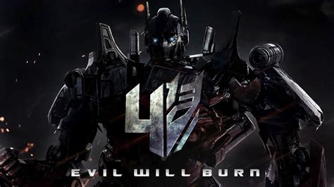 Optimus Prime - Evil Will Burn - HD Wallpaper