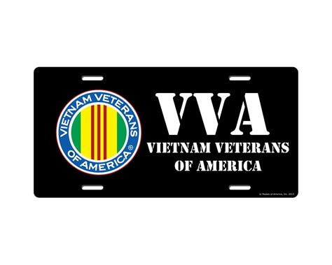 VVA Logo License Plate