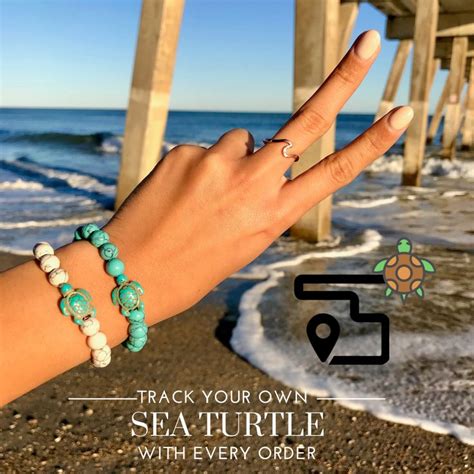 Sea Turtle Tracking Bracelet | The Journey Bracelet | Fahlo | Journey bracelet, Tracking ...