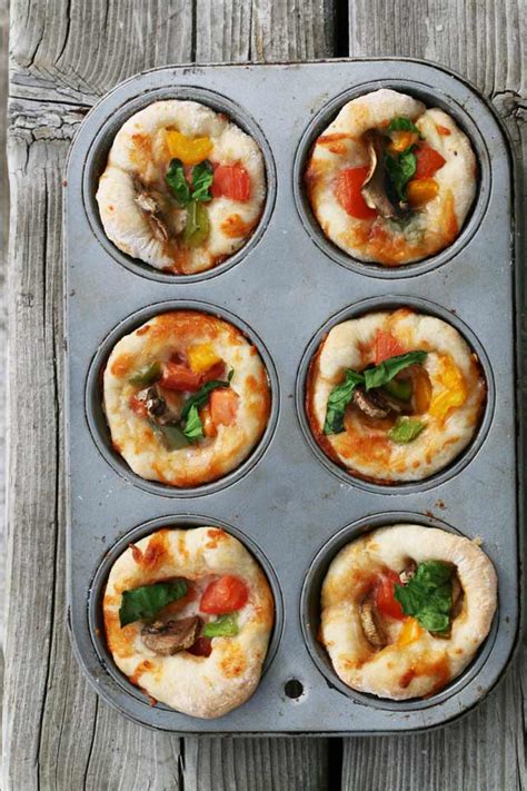 Muffin Tin Pizza Recipe