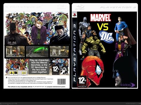 Viewing full size Marvel Vs DC box cover