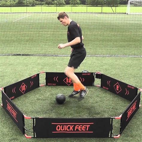 Quick Feet Soccer Trainer Videos. Shows drills and upgrade options ...