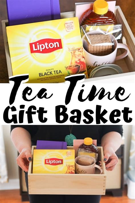 DIY Tea Gift Basket for Tea Lovers