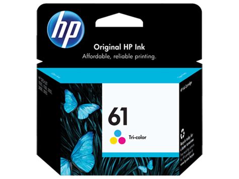 HP 61 Tri-color Original Ink Cartridge | HP® Official Store