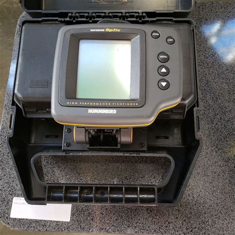 HUMMINBIRD WIDE OPTIC HIGH PERFORMANCE PORTABLE FISH FINDER - Big Valley Auction