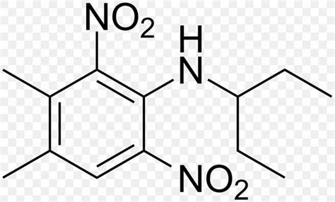 Pendimethalin Structure Structural Formula Pattern Chemical Formula, PNG, 1111x673px, Structure ...