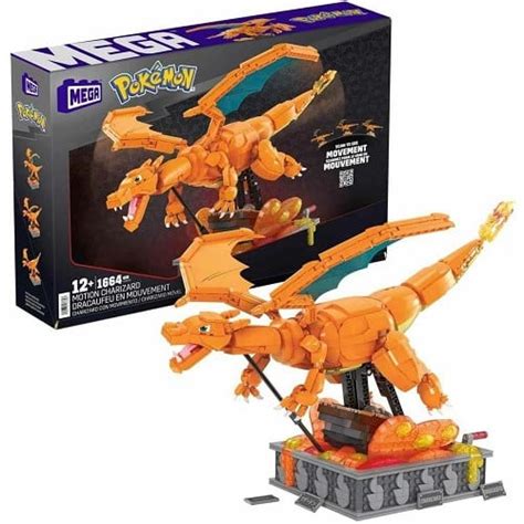 MEGA Bloks Pokemon Motion Charizard Kinetic Bloks Bricks Stacking Toys ...