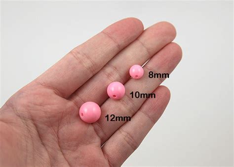 10mm Chunky Gumball Bubblegum Resin Beads - 100 pc set – Delish Beads