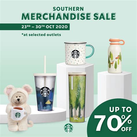 Starbucks Southern Merchandise Sale Up To 70% OFF (23 October 2020 - 30 ...