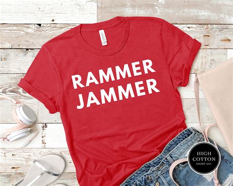 Rammer Jammer Shirt Alabama Alabama Football Alabama | Etsy