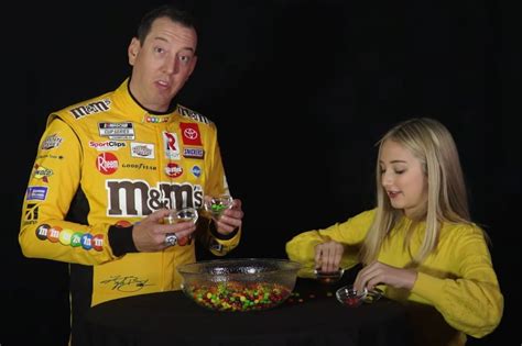 Kyle Busch Takes on NASCAR Kid Reporter in Skittles Counting Contest ...