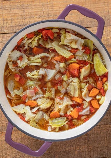 Weight Loss Cabbage Soup Recipe (Wonder Soup) - Dinner, then Dessert