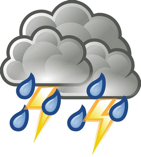 Thunderstorm clipart thunder lightning, Thunderstorm thunder lightning Transparent FREE for ...