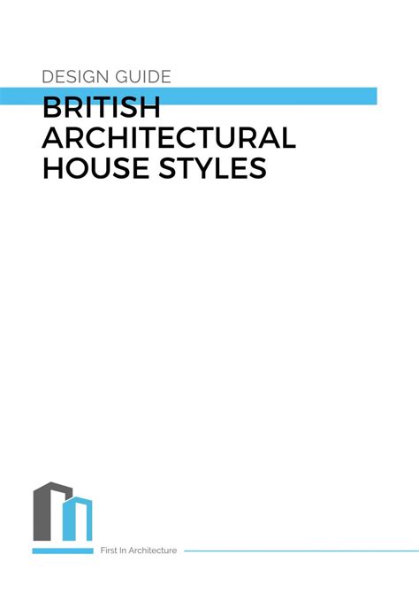 British Architectural House Styles