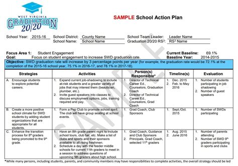 Action Plan Template | Free Word Templates