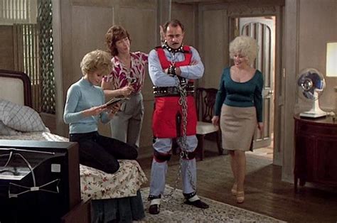 Jane Fonda, Lily Tomlin, Dabney Coleman and Dolly Parton are in the middle of a team-building ...