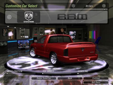 NFS Underground 2 mods: Dodge RAM SRT-10