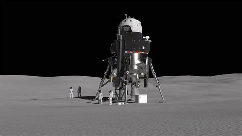 LM Reveals New Human Lunar Lander Concept